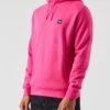 Weekend Offender Ribbe Badge Overhead Hoodie - Bright Pink -Barbou Clothing Shop VNQ5B SQ1 0000000368 BRIGHT PINK MDf