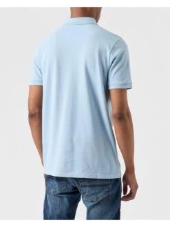 Weekend Offender Caneiros Badge Polo Shirt - Light Blue -Barbou Clothing Shop VNQ67 SQ3 0000000150 LIGHT BLUE MDo