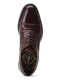 Base London Wilson Toe Cap Shoe - Brown -Barbou Clothing Shop VNQ6J SQ4 0000000143 BROWN SLt