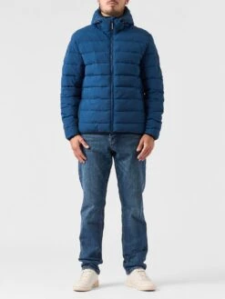 Weekend Offender La Guardia Hooded Padded Jacket - Blue -Barbou Clothing Shop VNQ6U SQ3 0000000020 BLUE MDo