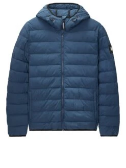 Weekend Offender La Guardia Hooded Padded Jacket - Blue -Barbou Clothing Shop VNQ6U SQ4 0000000020 BLUE MDd