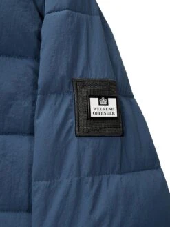 Weekend Offender La Guardia Hooded Padded Jacket - Blue -Barbou Clothing Shop VNQ6U SQ6 0000000020 BLUE MDd2