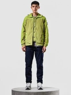 Weekend Offender Fitzpatrick Mixed Fabrication Gilet - Bright Green -Barbou Clothing Shop VNQ79 SQ3 0000000188 BRIGHT GREEN MDo