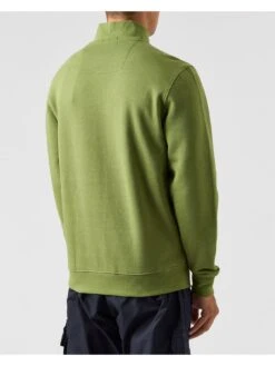 Weekend Offender Badge 1/4 Zip Sweatshirt - Khaki -Barbou Clothing Shop VNQ83 SQ3 0000000197 BRIGHT BLUE MDo