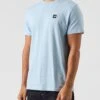 Weekend Offender Cannon Beach Badge T-Shirt - Light Blue -Barbou Clothing Shop VNQ8W SQ1 0000000150 LIGHT BLUE MDf