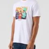 Weekend Offender Ronnie Happy Mondays Graphic T-Shirt - White -Barbou Clothing Shop VNQ91 SQ1 0000000013 WHITE MDf