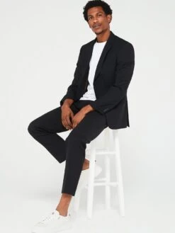 BOSS 2 Piece Suit - Black -Barbou Clothing Shop VNRIA SQ4 0000000004 BLACK MDd