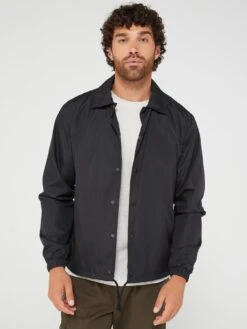 Brave Soul Coach Jacket - Black