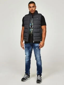Alessandro Zavetti Peruzzi Gilet - Black -Barbou Clothing Shop VNZKF SQ3 0000000004 BLACK MDo