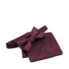Skopes Paisley Print Bow Tie And Pocket Square Set - Dark Red -Barbou Clothing Shop VO8J0 SQ1 0000000315 DARK RED SLf