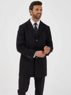 Skopes Formal Stratford Overcoat - Black
