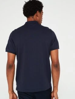 GANT Reg Shield Shortsleeve Pique Polo Shirt - Dark Blue -Barbou Clothing Shop VOLHL SQ2 0000000354 DARK BLUE MDb