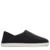 TOMS Toms Men's Ezra Quilted Cotton Ripstop Slipper - Black -Barbou Clothing Shop VOLI7 SQ1 0000000004 BLACK SLs