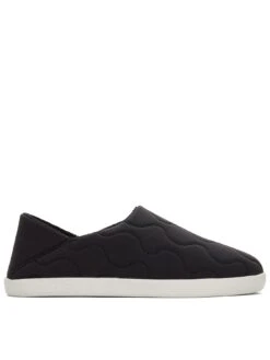 TOMS Toms Men's Ezra Quilted Cotton Ripstop Slipper - Black