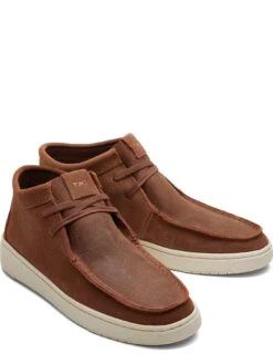TOMS Toms Men's TRVL Lite Moc Chukka - Brown -Barbou Clothing Shop VOLJ2 SQ2 0000000014 DARK BROWN SLf