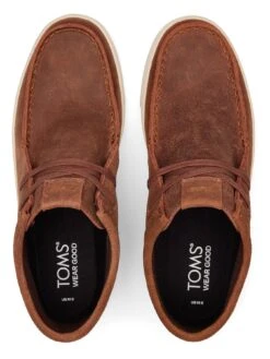 TOMS Toms Men's TRVL Lite Moc Chukka - Brown -Barbou Clothing Shop VOLJ2 SQ4 0000000014 DARK BROWN SLt