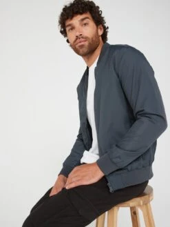 Brave Soul Bomber- Charcoal -Barbou Clothing Shop VOQE7 SQ4 0000000005 GREY MDd