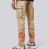 Criminal Damage Hidden Dragon Cargo Pants - Beige -Barbou Clothing Shop VOTGV SQ1 0000000108 BEIGE MDf