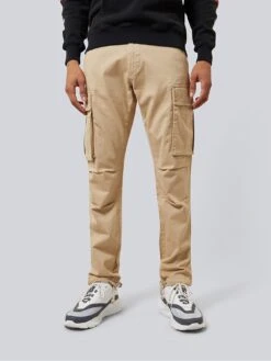 Criminal Damage Hidden Dragon Cargo Pants - Beige -Barbou Clothing Shop VOTGV SQ3 0000000108 BEIGE MDo