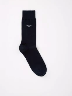 Emporio Armani Bodywear 2 Pack Socks -Barbou Clothing Shop VP1A7 SQ2 0000000048 NAVY SLd