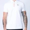 Luke 1977 Relay Zip Polo Shirt - White -Barbou Clothing Shop VP5PM SQ1 0000000013 WHITE MDf