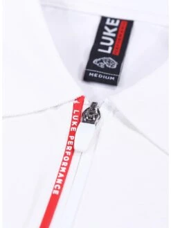 Luke 1977 Relay Zip Polo Shirt - White -Barbou Clothing Shop VP5PM SQ4 0000000013 WHITE MDd