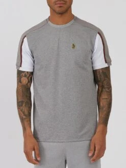 Luke 1977 Queensland Tape T-Shirt - Light Grey