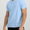 Alpha Industries Basic Small Logo T-Shirt - Light Blue -Barbou Clothing Shop VP5Q7 SQ1 0000000150 LIGHT BLUE MDf