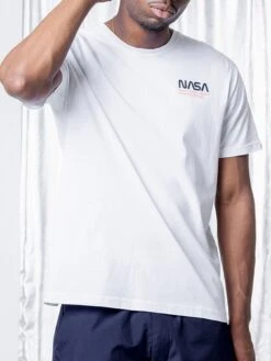 Alpha Industries Skylab NASA T-Shirt - White