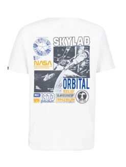 Alpha Industries Skylab NASA T-Shirt - White -Barbou Clothing Shop VP5QM SQ5 0000000013 WHITE MDd1