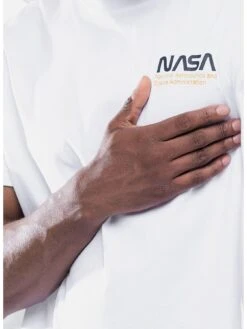 Alpha Industries Skylab NASA T-Shirt - White -Barbou Clothing Shop VP5QM SQ6 0000000013 WHITE MDd2