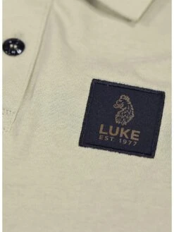 Luke 1977 Laos Patch Pocket Polo Shirt - Beige -Barbou Clothing Shop VP5QX SQ4 0000000108 BEIGE MDd