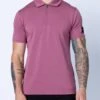 Luke 1977 Serg Arm Detail Polo Shirt - Pink -Barbou Clothing Shop VP5QZ SQ1 0000000063 PINK MDf