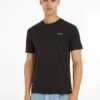 Calvin Klein Micro Logo Interlock T-Shirt - Black -Barbou Clothing Shop VPA54 SQ1 0000000004 BLACK MDf