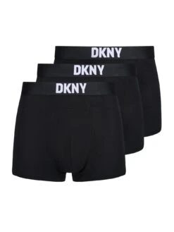 DKNY 3 Pack New York Trunks - Black