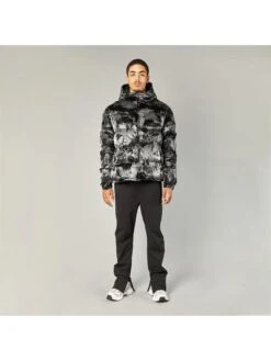 Criminal Damage Smog Padded Jacket - Black -Barbou Clothing Shop VPVYX SQ6 0000000004 BLACK MDd2