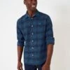 Crew Clothing Martin Cross Check Shirt - Dark Blue -Barbou Clothing Shop VQ6PP SQ1 0000000354 DARK BLUE MDf