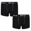 PRINGLE Trunks With Tonal Piping - 2 Pack - Black 2 PRINGLE Trunks With Tonal Piping - 2 Pack - Black -Barbou Clothing Shop VQ8HM SQ1 0000000004 BLACK SLf