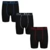 PRINGLE Bamboo 3 Pack Boxer - Black -Barbou Clothing Shop VQ8HN SQ1 0000000004 BLACK SLf