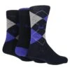 PRINGLE Waverley Classic Argyle Socks - 3 Pack 1 PRINGLE Waverley Classic Argyle Socks - 3 Pack -Barbou Clothing Shop VQ8IE SQ1 0000000048 NAVY SLf