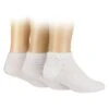 PRINGLE Classic Trainer Socks - 3 Pack - White -Barbou Clothing Shop VQ8JV SQ1 0000000013 WHITE SLf