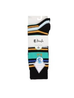 PRINGLE Fashion Jacquards Socks - 3 Pack - Multi -Barbou Clothing Shop VQ8KV SQ3 0000000029 MULTI SLd1