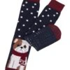TOTES Original Novelty Dog Slipper Socks - Multi -Barbou Clothing Shop VQ8L0 SQ1 0000000029 MULTI SLf