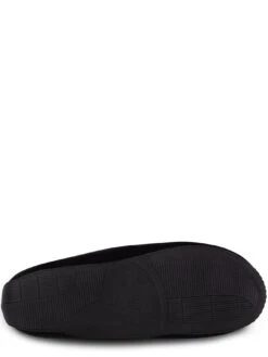 TOTES Isotoner Airtex Suedette Moccasin Slipper - Black -Barbou Clothing Shop VQA6R SQ5 0000000004 BLACK SLu