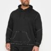 BadRhino Badrhino Contrast Stitching Hoody Black -Barbou Clothing Shop VR5QE SQ1 0000000004 BLACK MDf