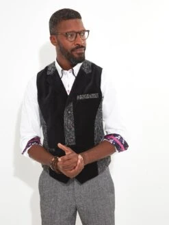 Joe Browns Joe Browns Party Hard Waistcoat - Black