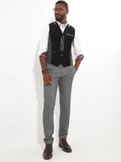 Joe Browns Joe Browns Party Hard Waistcoat - Black -Barbou Clothing Shop VRRQW SQ3 0000000004 BLACK MDo