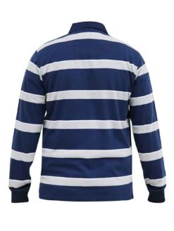 D555 L/S Rugby Style Striped Polo Shirt -Barbou Clothing Shop VRUYC SQ6 0000000048 NAVY MDd2