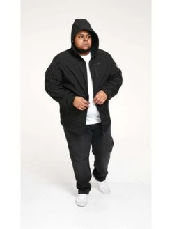 D555 Soft Shell Hooded Jacket - Black -Barbou Clothing Shop VRUYQ SQ3 0000000004 BLACK MDo