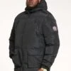 D555 Quilted Zip Hood Parka - Black -Barbou Clothing Shop VRUYS SQ1 0000000004 BLACK MDf